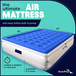 EnerPlex Air Mattress with Built-in Pump
