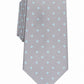 Perry Ellis Dean Neat Tie, Silver