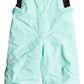 Roxy Girls Lola Snow Bib Pants - Aruba Blue