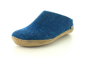 Glerups Wool Slip-On Shoes with Leather Outsole