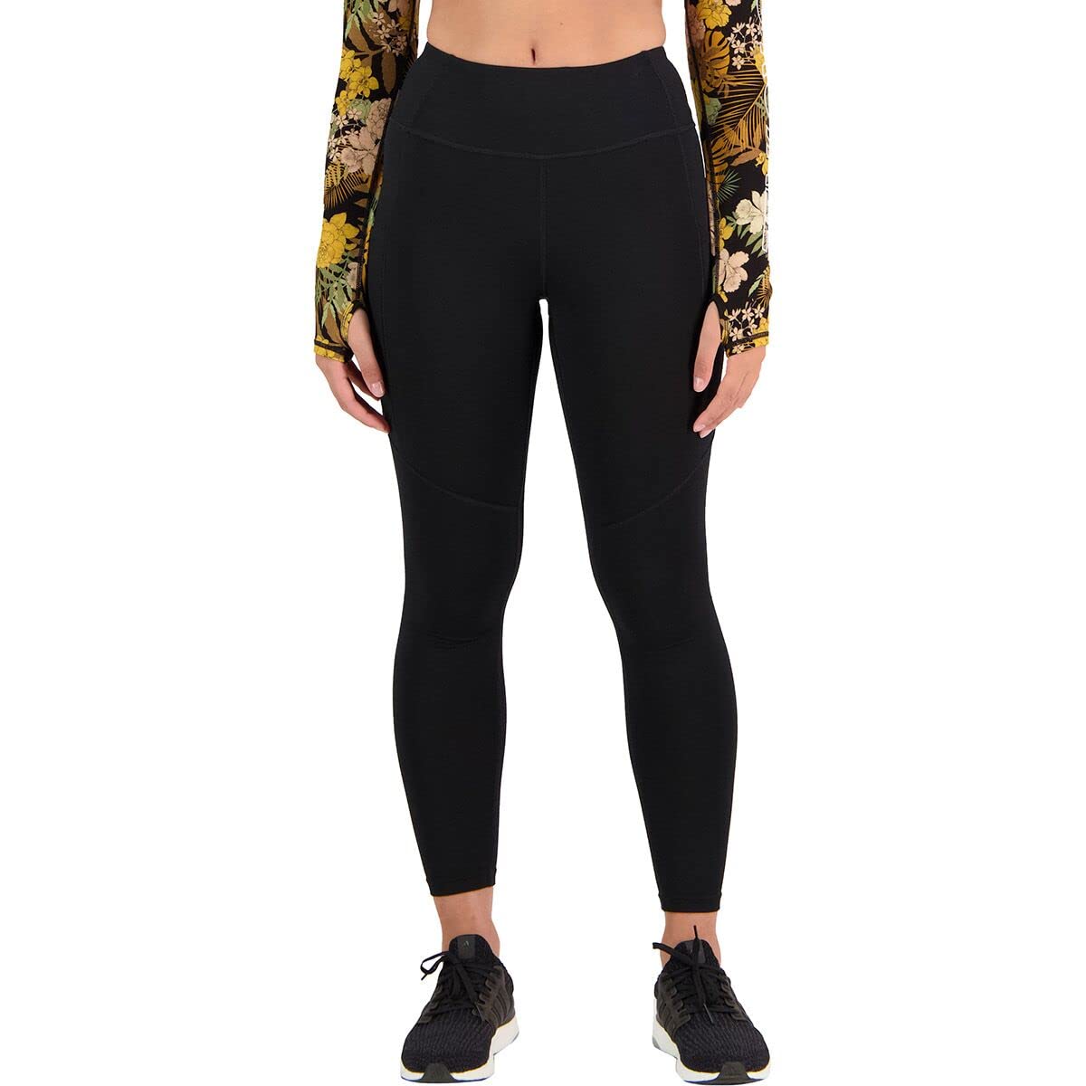 Mons Royale Women's Merino Active Leggings - Black