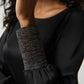 Joseph Ribkoff - Metallic Knit Cuffed Top