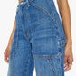 Mother - Lasso Utility Sneak Wide-leg Jeans