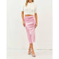 Idem Ditto - Mermaid Sequin Midi Skirt With Side Slit