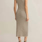 Z Supply - Giselle Stripe Rib Maxi Dress