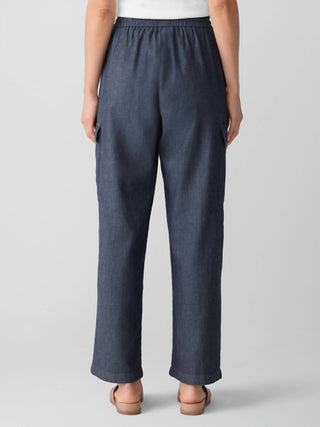 Eileen Fisher - Organic Cotton Twill Cargo Pant