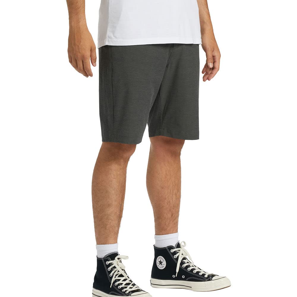 Billabong Men's Crossfire Hybrid Shorts - Asphalt