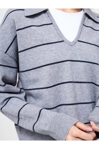 French Connection - Sloane Knit Stripe Pullover