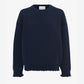 Molli - Loose Sweatshirt With Smocked Edgings