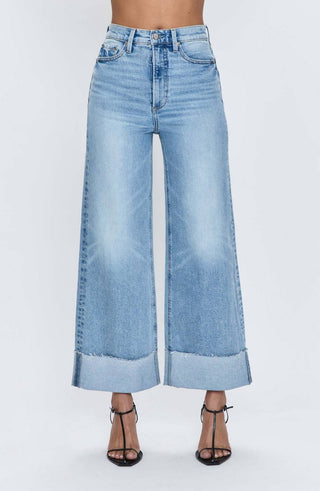 Pistola - Lana High Rise Crop Wide Leg Jeans