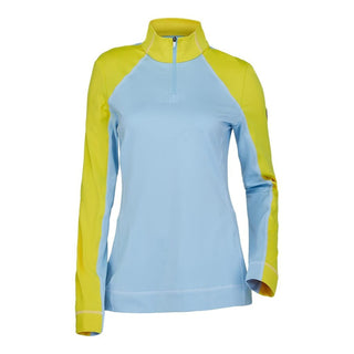 Spyder Women's Savona Zip T-Neck Frost - XLarge