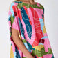Crosby By Mollie Burch - Maxine Short Sleeve Floral Tunic Top