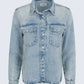 Pistola - Thea Shrunken Denim Shacket