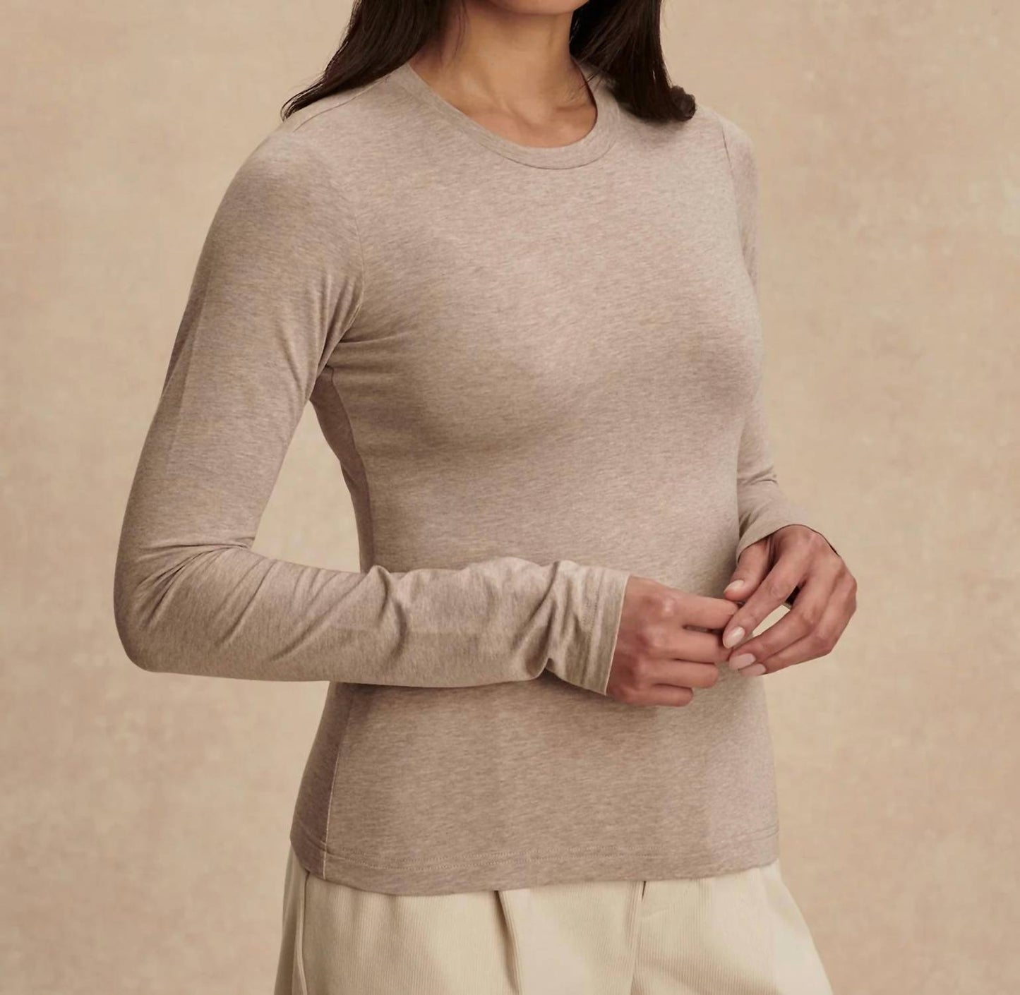 Varley - Edna Long Sleeve Fitted Tee