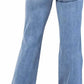 Judy Blue - Mid Rise Wide Leg Jeans