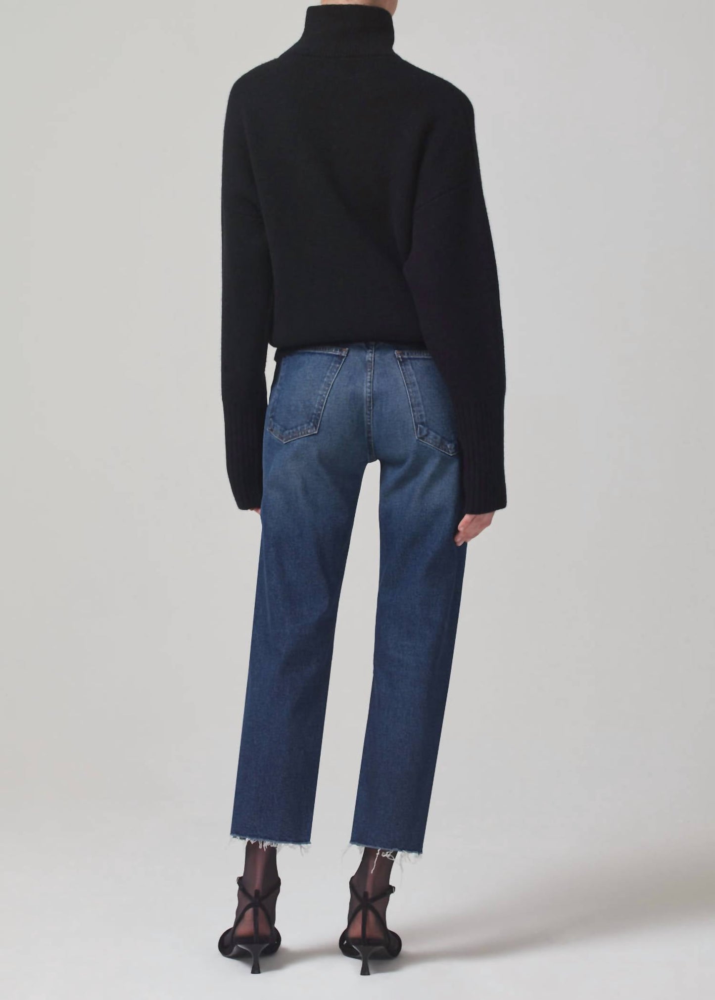 Citizens Of Humanity - Daphne Crop High Rise Stovepipe Jeans