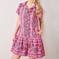 Printfresh - Folklore Flowers Mini Dress