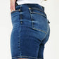Judy Blue - Judy Blue Hw Bermudas W/back Flap Pocket - Dark - 8" Inseam