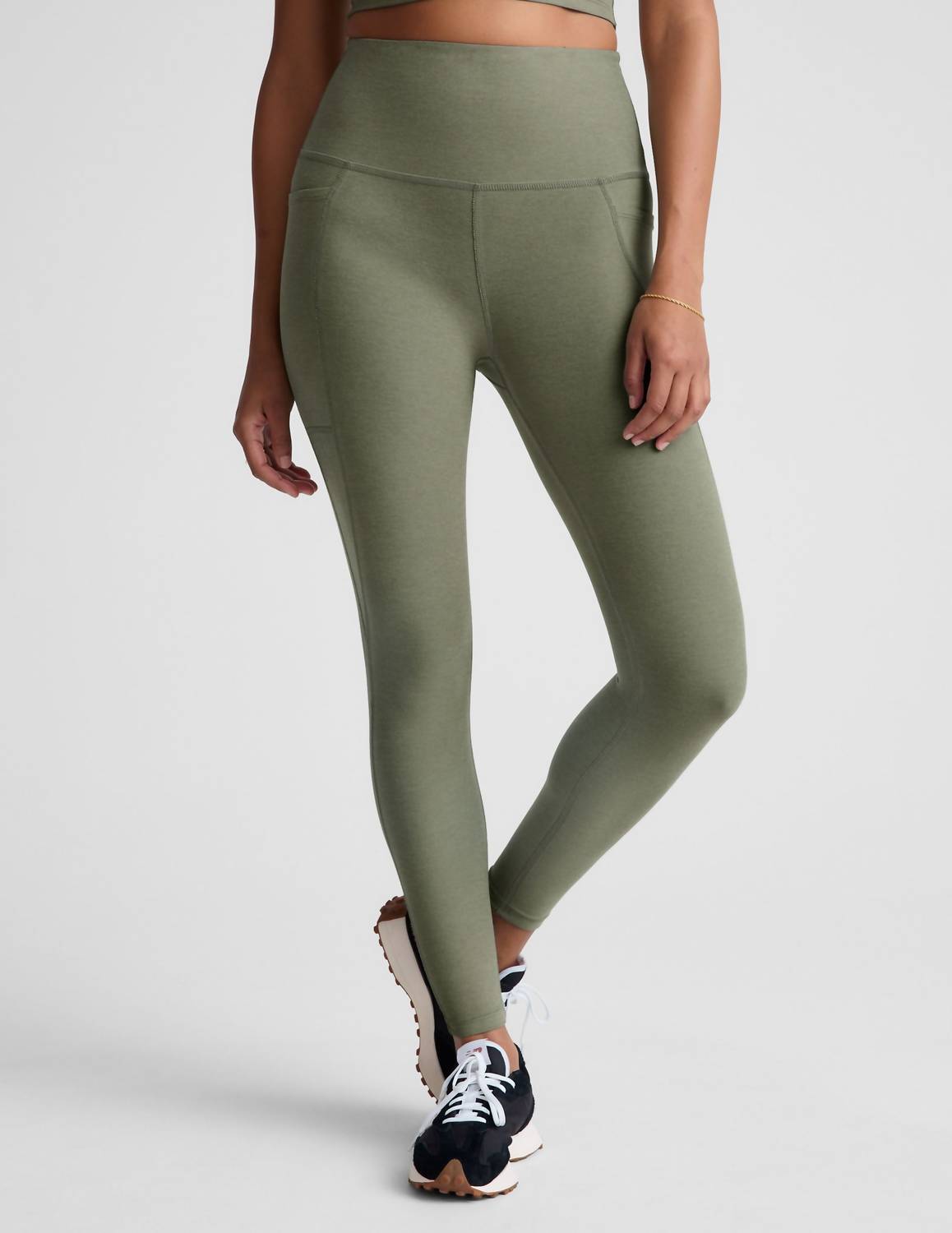 Beyond Yoga - Women's Spacedye Out Of Pocket Midi Legging
