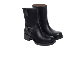 Nerogiardini - Women's Biker Ankle Boots