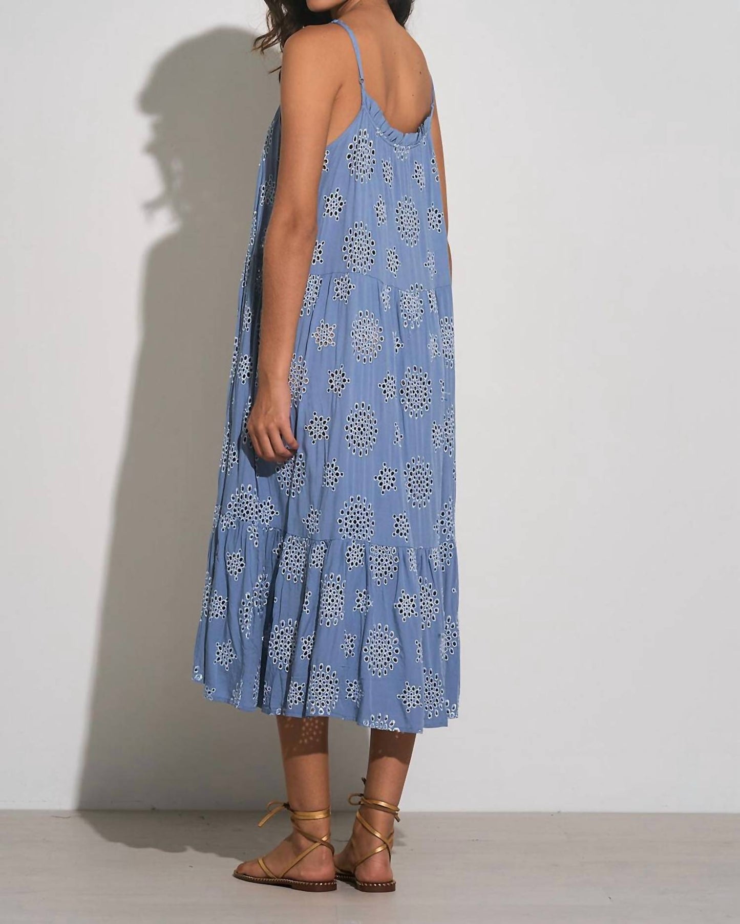 Elan - Eyelet Maxi Dress