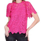 Jade - Short Sleeve Lace Top