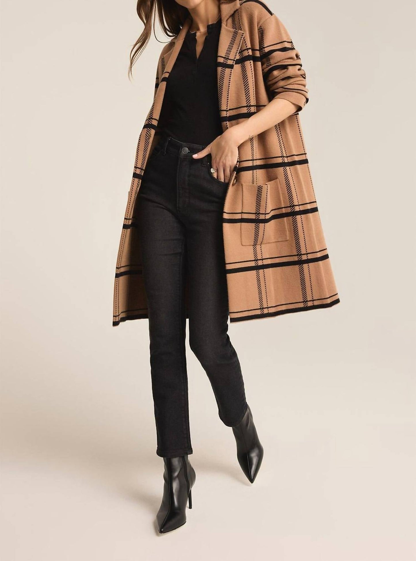 Z Supply - Timber Plaid Cardigan