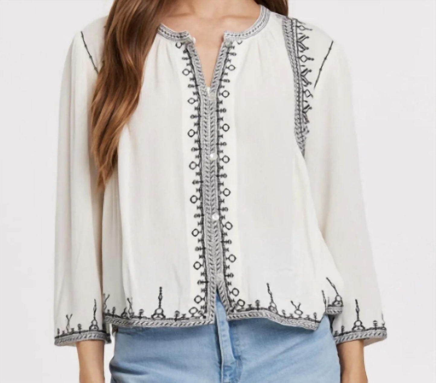 Another Love - Chrissy Embroidery Top