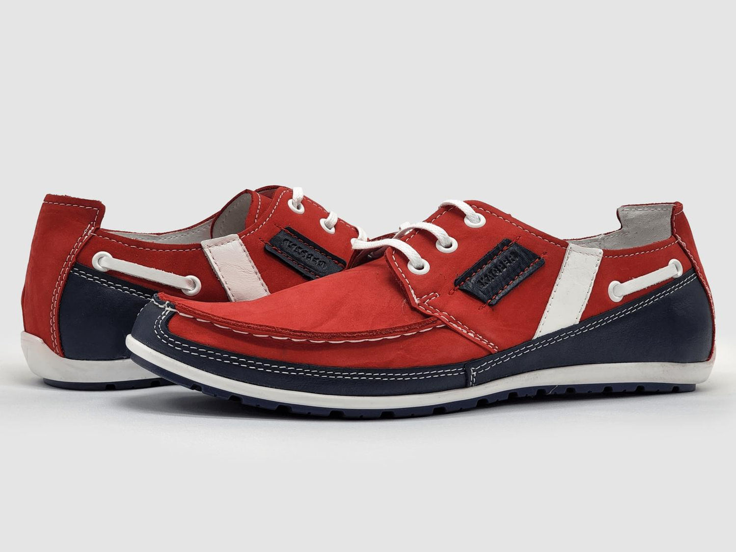 Kcr Group - Men's Dockside Leather Boat Shoes