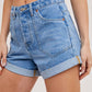 Bluivy - WESTERN POCKET DENIM SHORTS