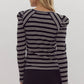 Entro - This Is The Life Striped Knit Top