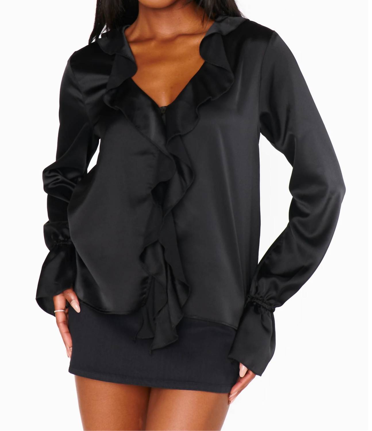 Show Me Your Mumu - Adela Ruffle Top