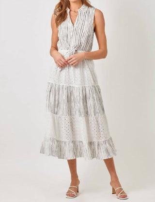Mystree - Cool Tie Front Long Dress