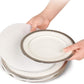 Plate Separators - Set Of 48 And 3 Different Size - Thick and Premium Soft Felt Plate Dividers