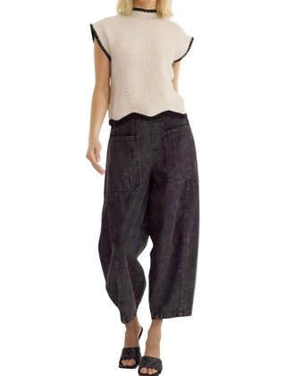 Entro - Madison Cap Sleeve Sweater Top