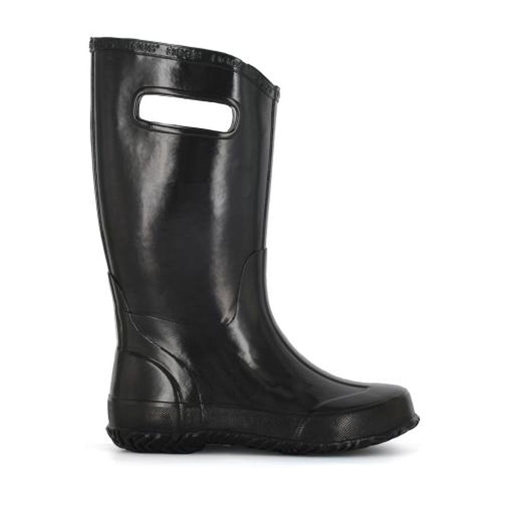 BOGS Kids Solid Black Rainboot - Size 7