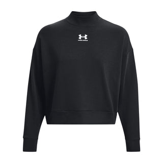 Under Armour Women's Rival Terry Mock Neck Crew