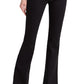 FRAME Women's Le High Flare Jeans, Film Noir, Black, 29