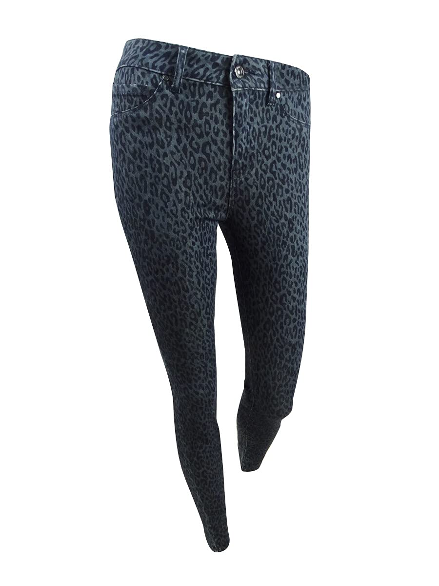 Rewash Juniors' Nikki Printed Denim Jeggings