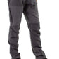 Club Ride Apparel Fat Jack Mens Mountain Bike Riding Pants Water Resistant Softshell 4 Way Stretch Asphalt Medium
