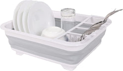 Collapsible Plastic Dish Rack - 3 Colors