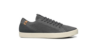 SAOLA Cannon Knit II Men's Charcoal Grey Sustainable Sneakers