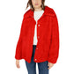 Jou Jou Juniors' Faux-Fur Jacket Red Size Small