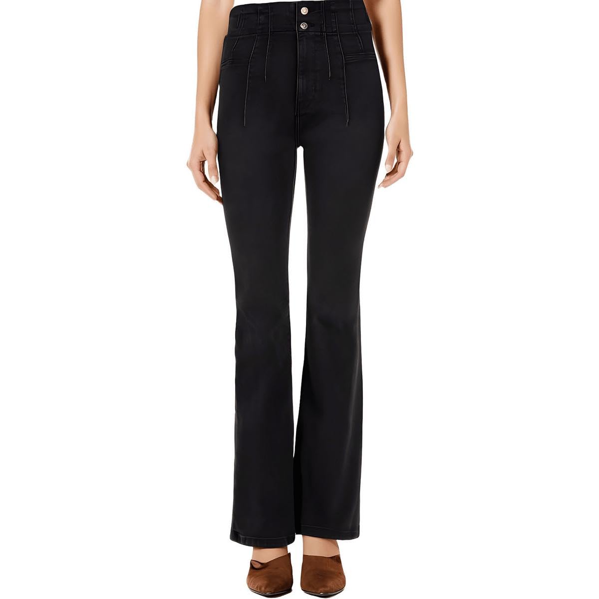 Free People Jayde Flare Jeans Onyx Size 32W x 33L