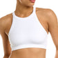 Commando Studio Rib Racerback Bra SDR501 White MD/LG