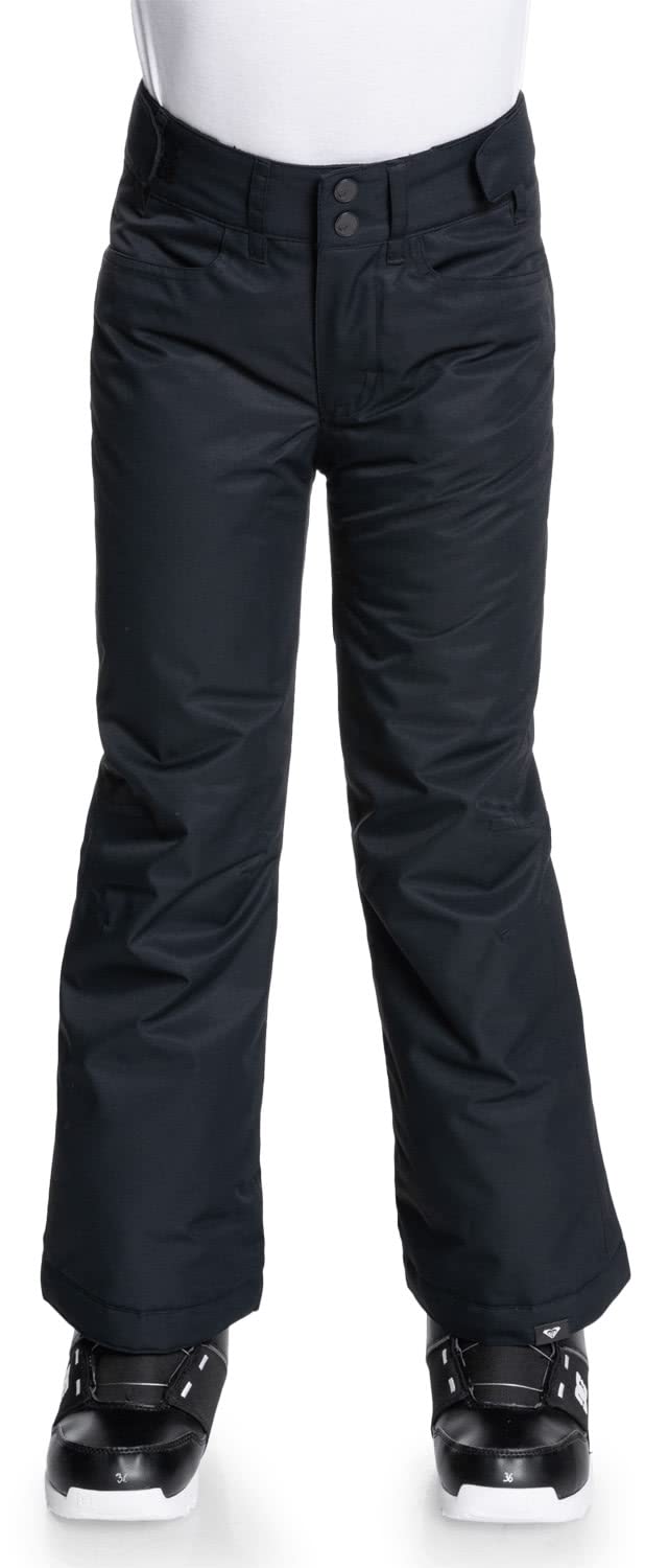 Roxy Girls Backyard Snow Pants - True Black