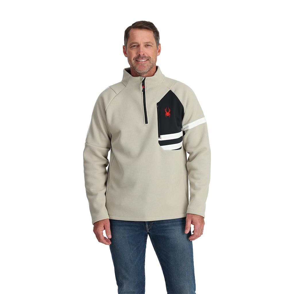 Spyder Mens Wengen Bandit Fleece Sweater Jacket