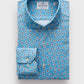 Emanuel Berg - Modern 4Flex Stretch Knit Shirt Turquoise