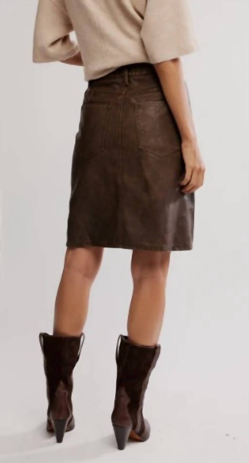 Free People - Sycamore Vegan Midi Skirt