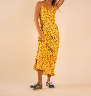 Care Tucker - Lennon Zipslip™️ Dress Canary Shaded Leopard